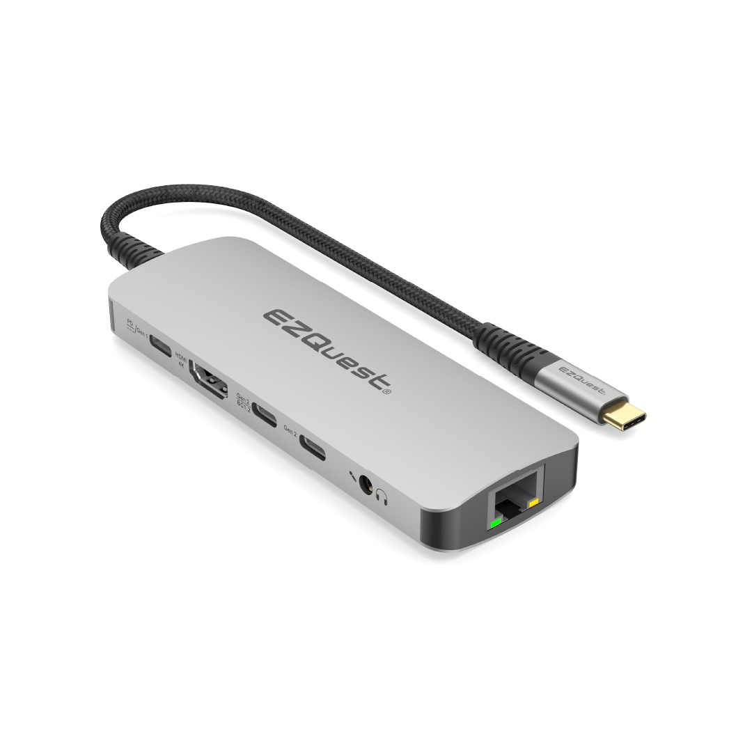 ADAPTADOR USB-C MULTIMEDIA 10 En 1 Gen 2 HUB 1