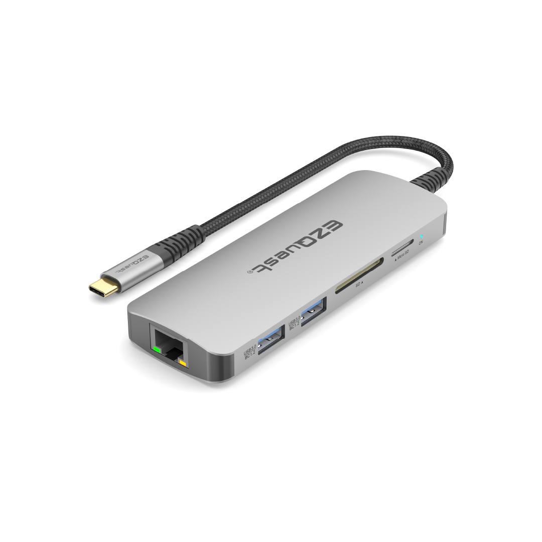 ADAPTADOR USB-C MULTIMEDIA 10 En 1 Gen 2 HUB 2