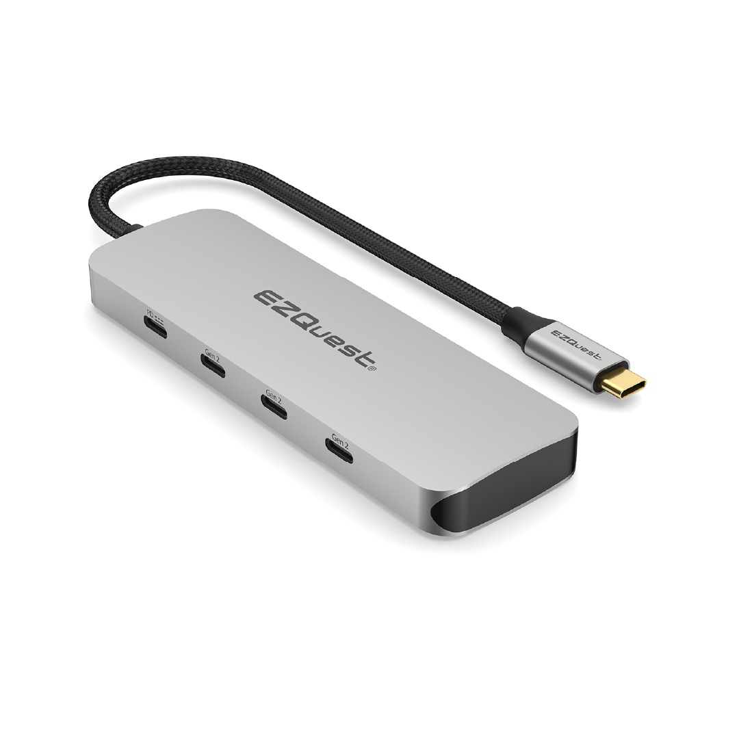 Adaptador de concentrador USB-C Gen 2 de 7 puertos 1