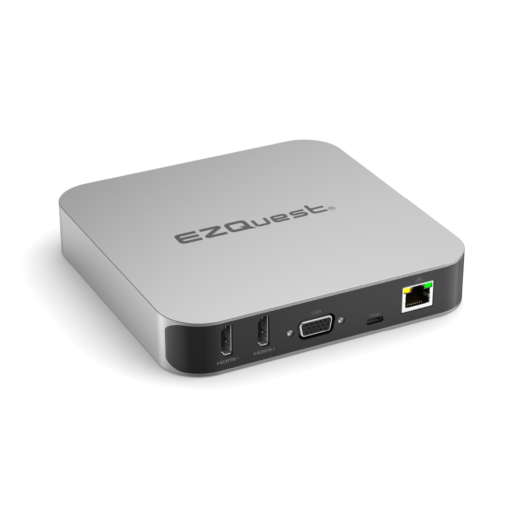 Adaptador de concentrador multimedia Ultimate Plus Dual HDMI USB-C de 12 puertos con Power Delivery 3.0 1