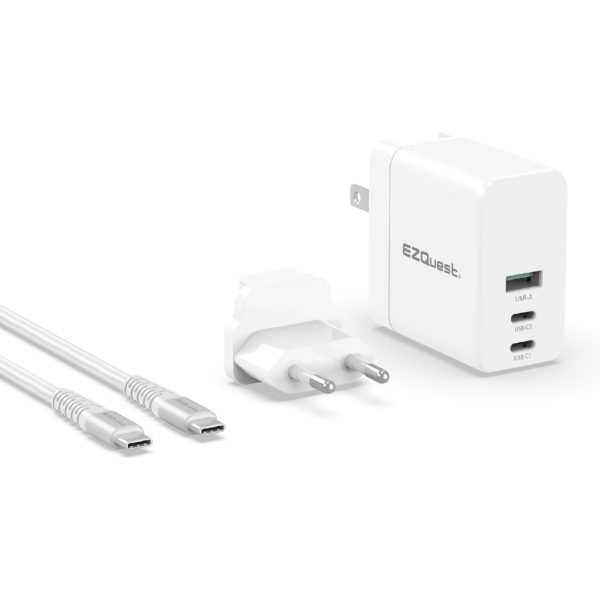 Cargador de Pared UltimatePower GaN USB-C PD de 90 W. 1