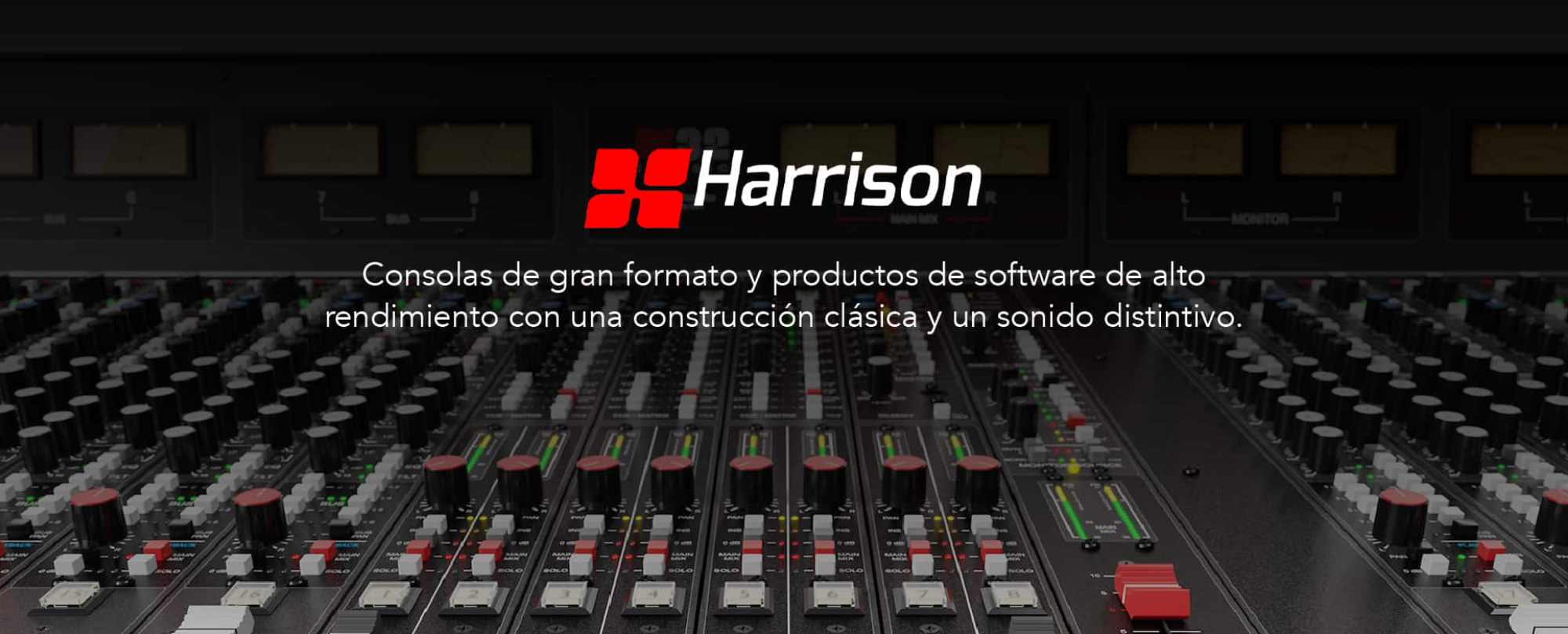 Harrison Audio - Banner principal