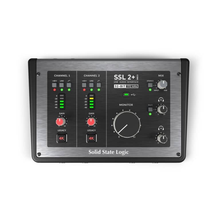 SSL 2+ MKII | Interfaz de Audio USB-C Profesional