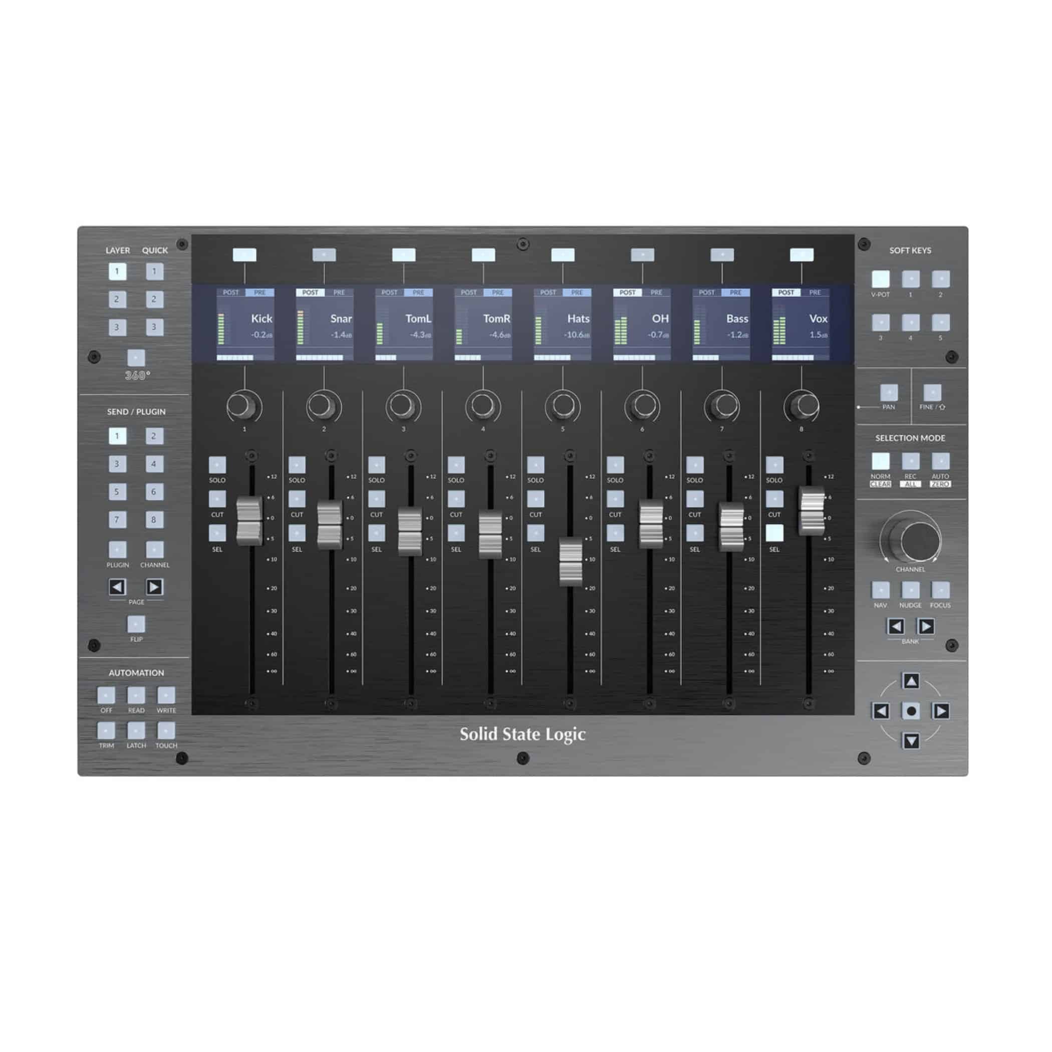 Superficie de Control SSL UF8