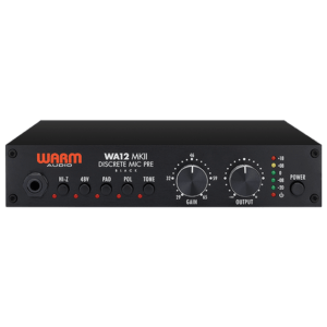 WA12 MKII Previo de micrófono americano de un solo canal
