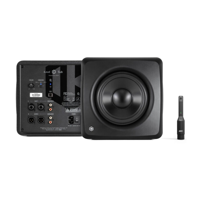iLoud Sub IK Multimedia | Subwoofer Activo con Calibración ARC