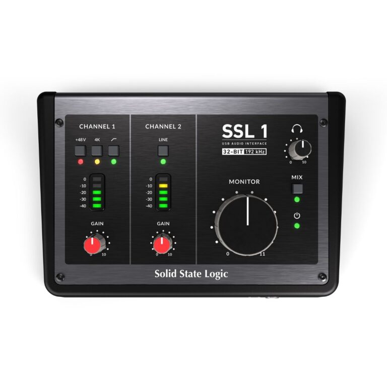 SSL 1 | Interfaz USB-C para Producción Musical (Nuevo Producto)