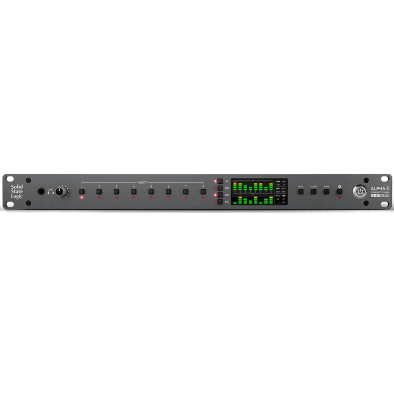 SSL Alpha 8 | Convertidor AD/DA e Interfaz de Audio USB