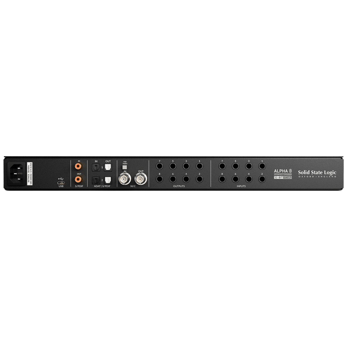 Convertidor e interfaz Alpha 8 ssl
