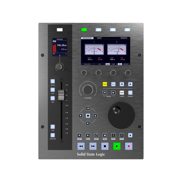 Controlador Solid State Logic UF1 | Superficie de Mezcla y Transporte