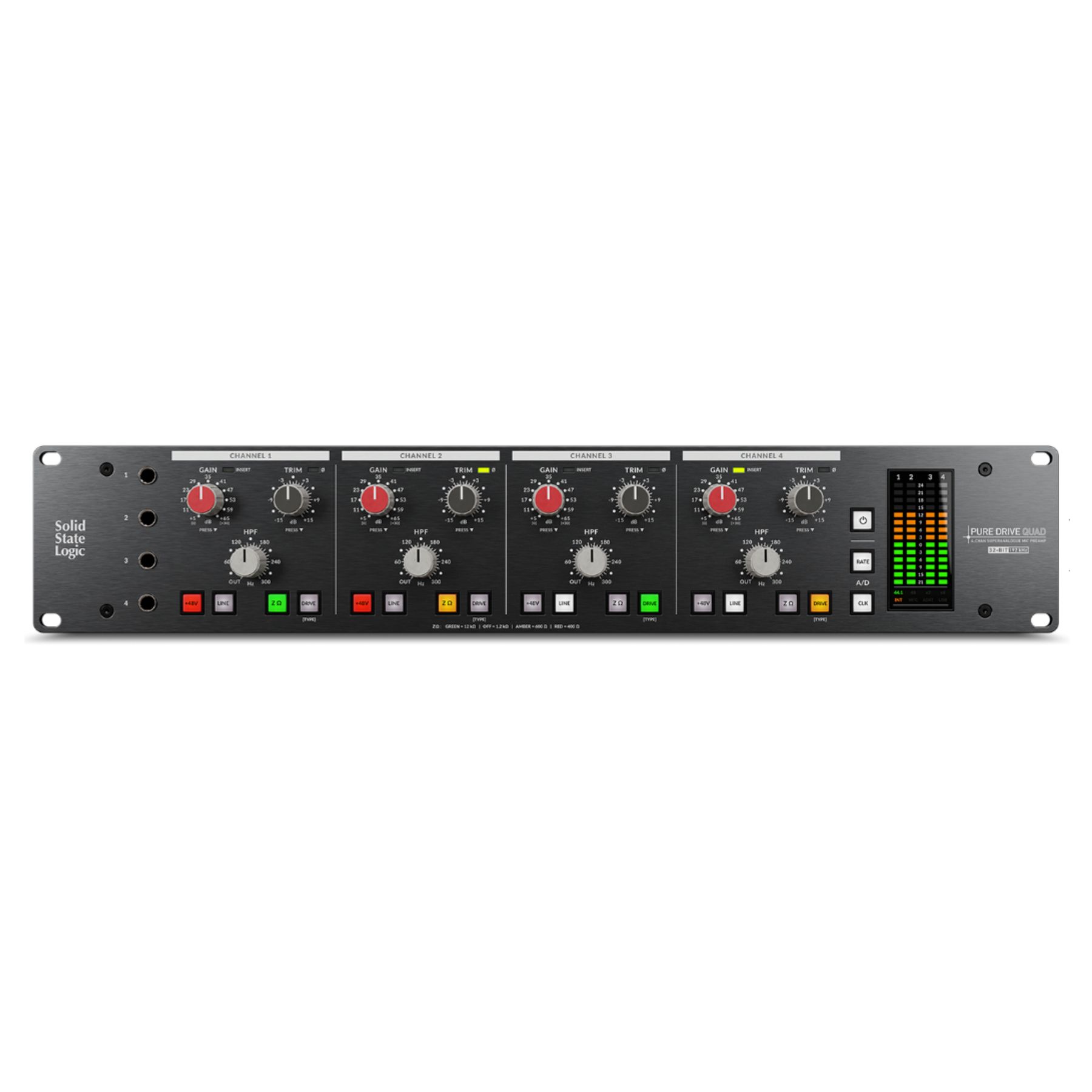 Preamplificador SSL Puredrive Quad