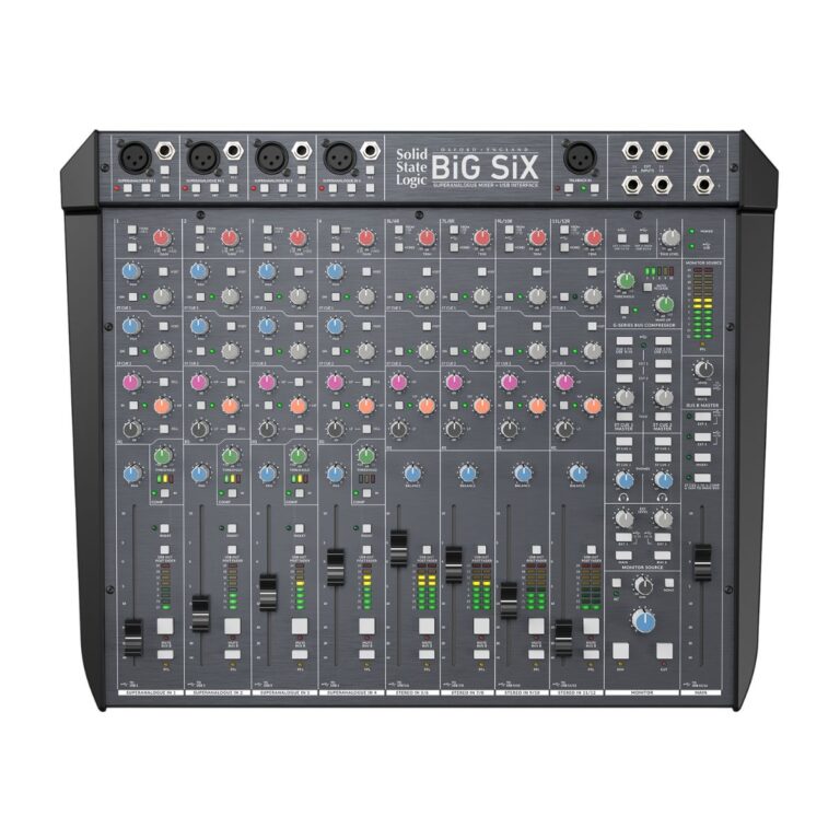 SSL BiG SiX | Consola Analógica e Interfaz USB
